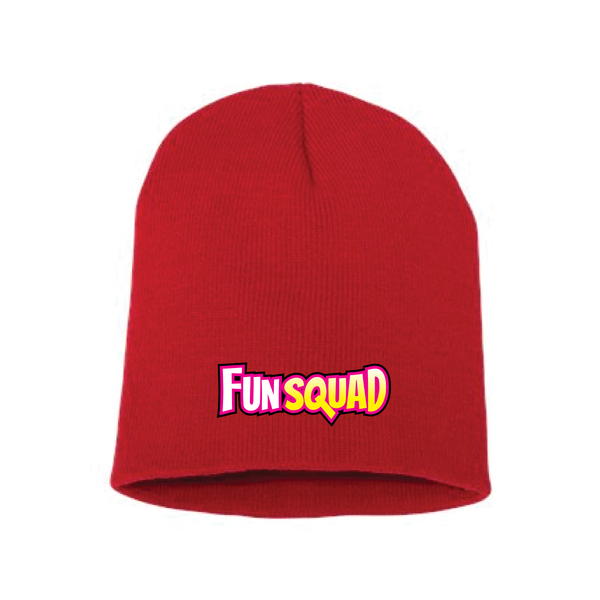 Beanie Classic Short - Fun Squad Pink – FunSquadMerch