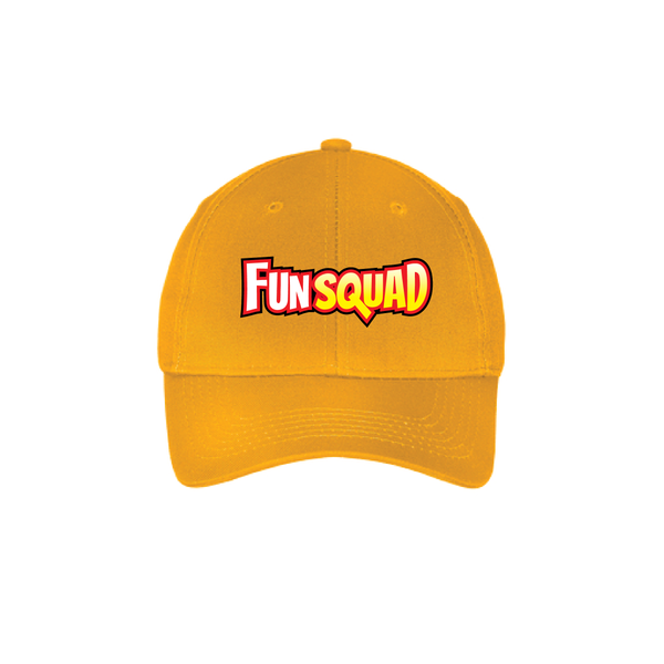 Hat Curved Brim - Fun Squad Red – FunSquadMerch